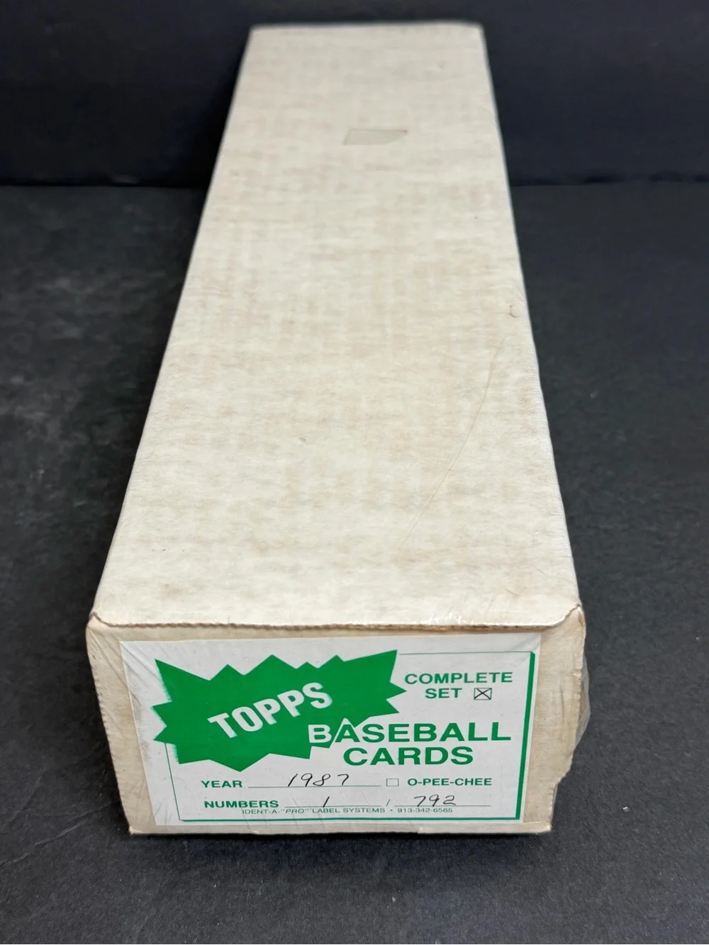Topps 1987 MLB Baseball The Official Complete Set 792 Cards Factory Sealed